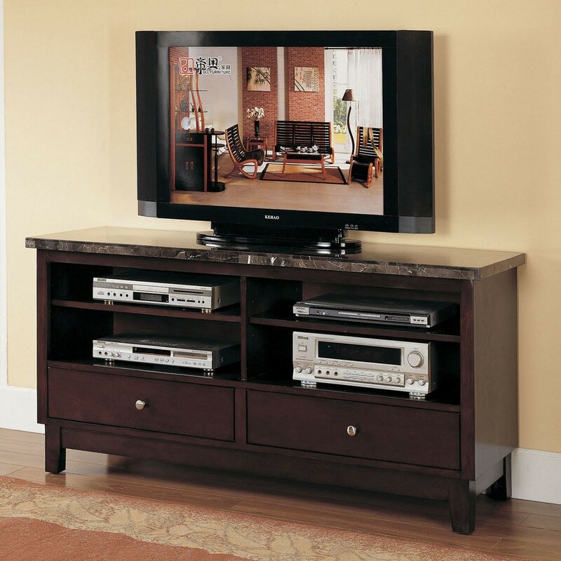 A&J Homes Studio TV Stand for TVs up to 65 inches Wayfair